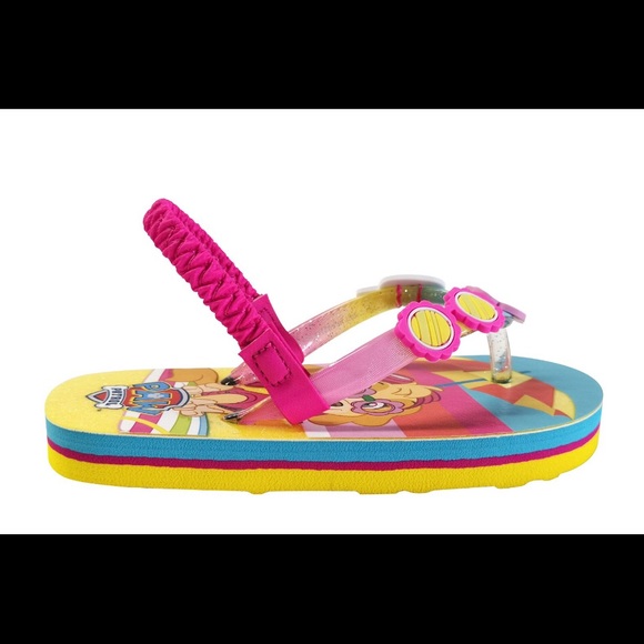 Nickelodeon toddler paw patrol beach flip flop sandal - Picture 2 of 7